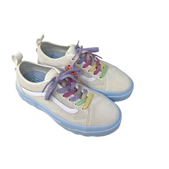 VANS Old Skool Sentry Pastel Pop Women’s Low Top Suede Sneakers Size VN0A5KR3B88 - Picture 4 of 10